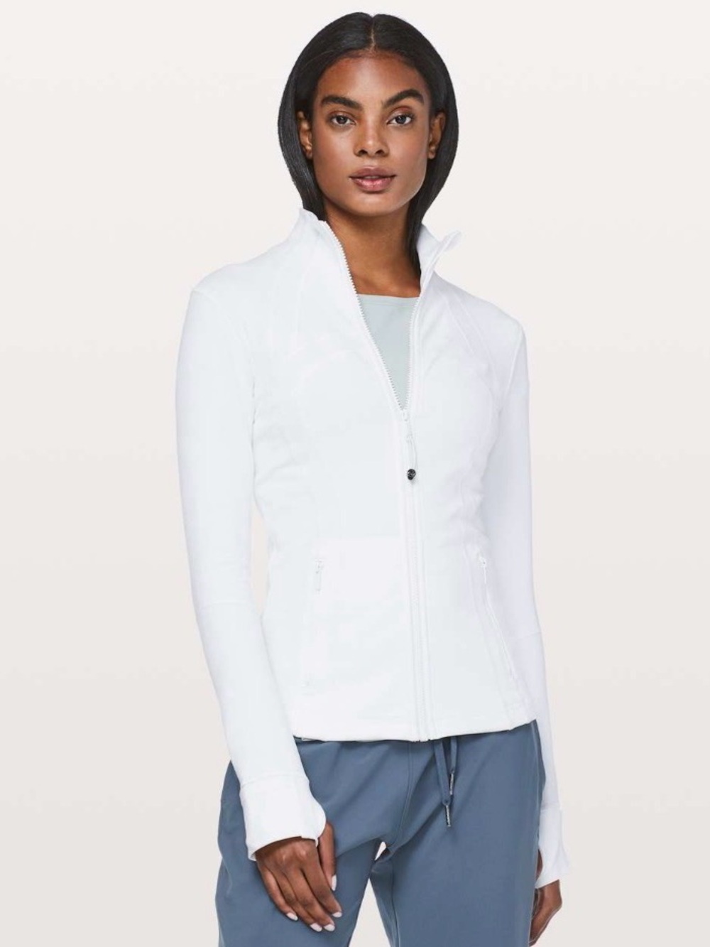 Lululemon white define jacket size 10